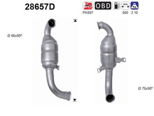 Katalizator AS 28657D