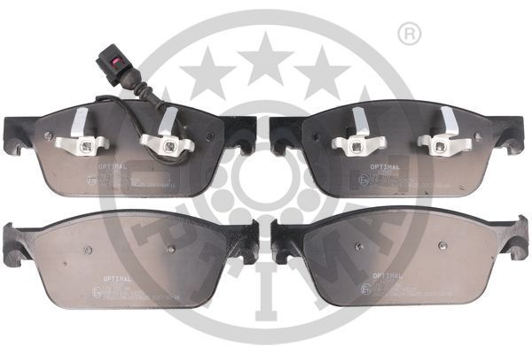 Zestaw klocków hamulcowych, hamulce tarczowe OPTIMAL BP-12545