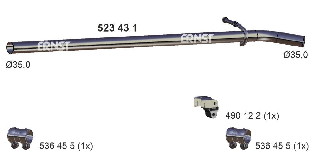 Racord evacuare ERNST 523431