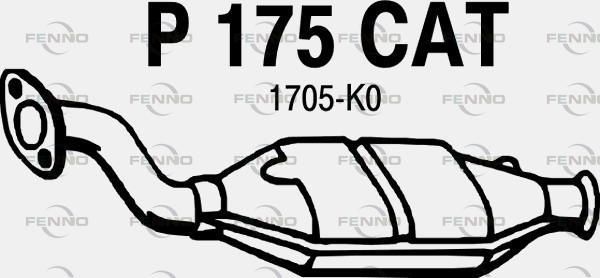 Katalizator FENNO P175CAT