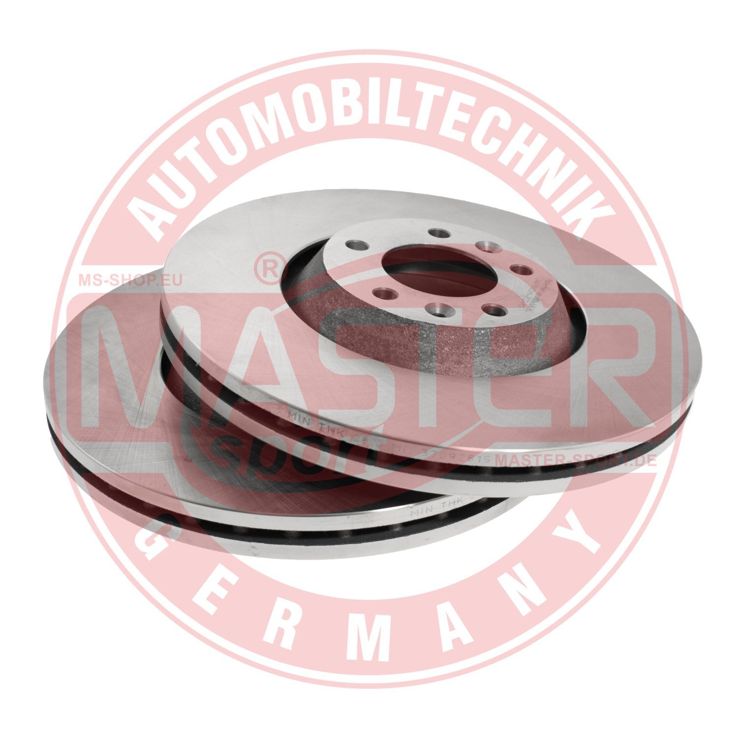 Tarcza hamulcowa MASTER-SPORT GERMANY 24013002061-SET-MS