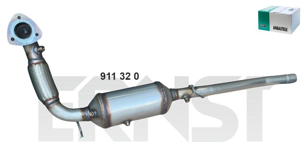 Filtr sadzy / filtr cząstek stałych, układ wydechowy ERNST 1865008