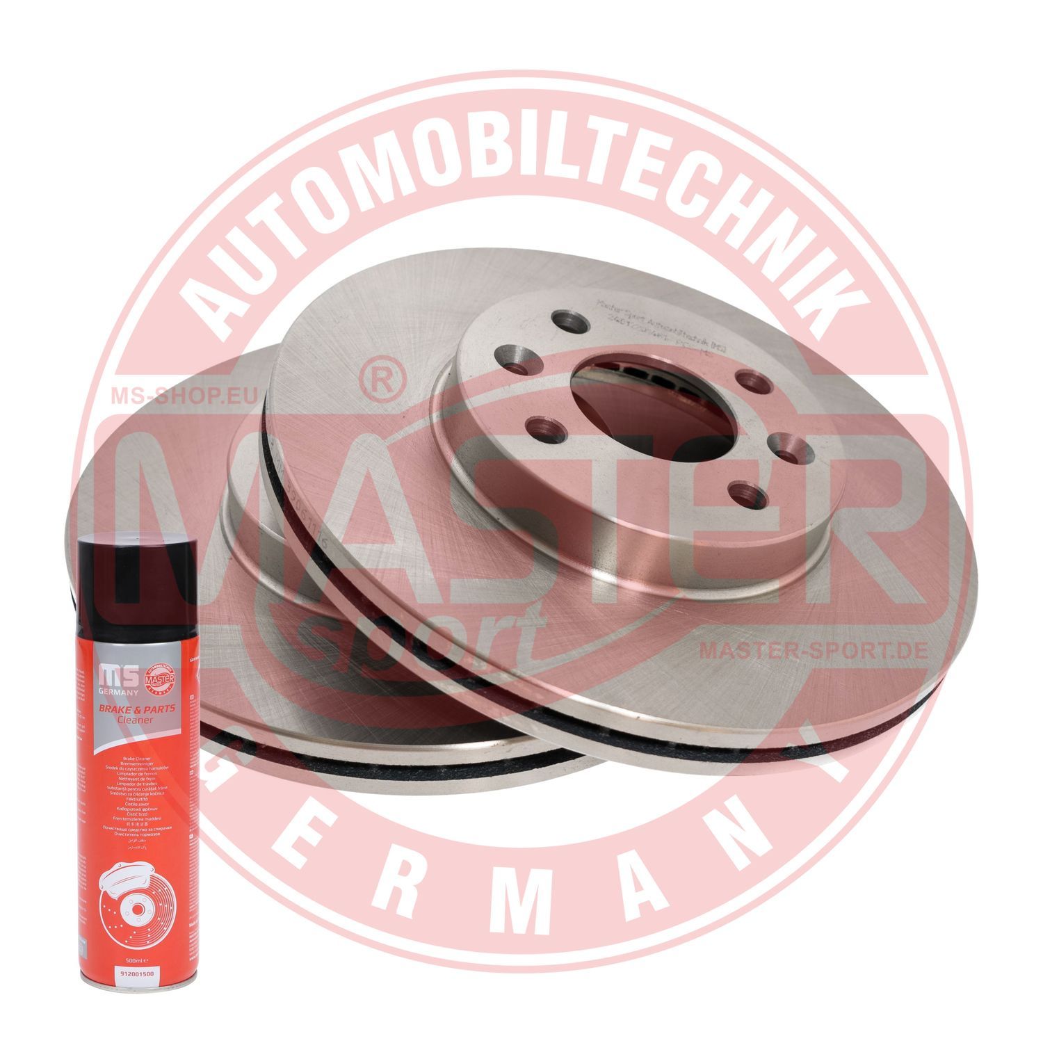 Tarcza hamulcowa MASTER-SPORT GERMANY 24012201481-SET-MSP