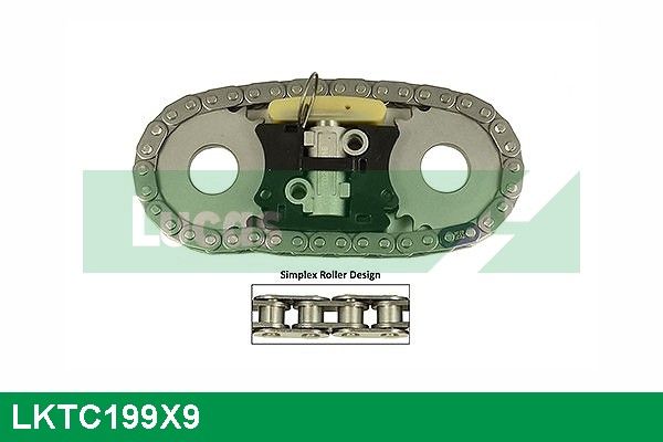 Zestaw łańcucha rozrządu LUCAS LKTC199X9