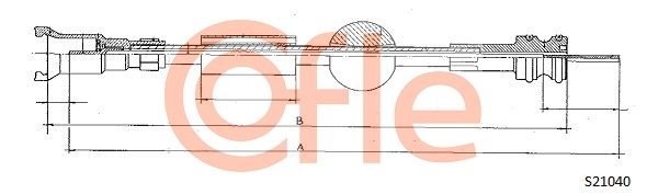 Linka tachografu COFLE 92.S21040