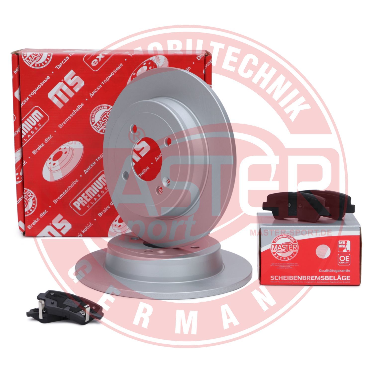 Set frana, frana disc MASTER SPORT 201053981