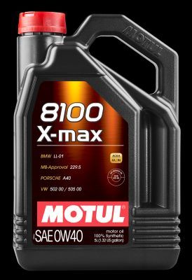 E-shop MOTUL Motorový olej 8100 X-MAX 0W-40, 104533, 5L