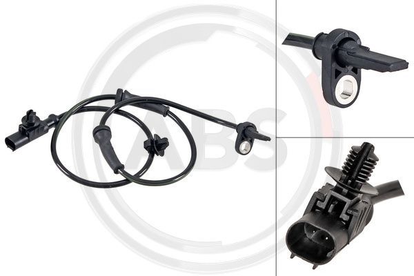 Czujnik, prędkość obrotowa koła A.B.S. 31526