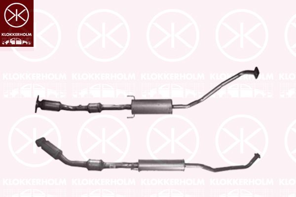 Katalizator KLOKKERHOLM 1741022260