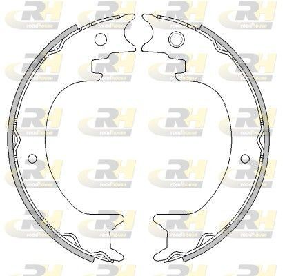 Szczęka hamulcowa, hamulec postojowy ROADHOUSE 4279.00