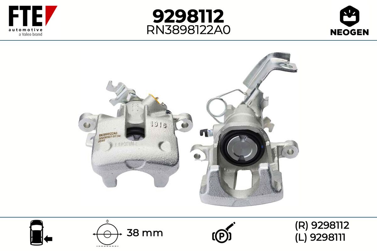 Etrier frana FTE NEOGEN 9298112