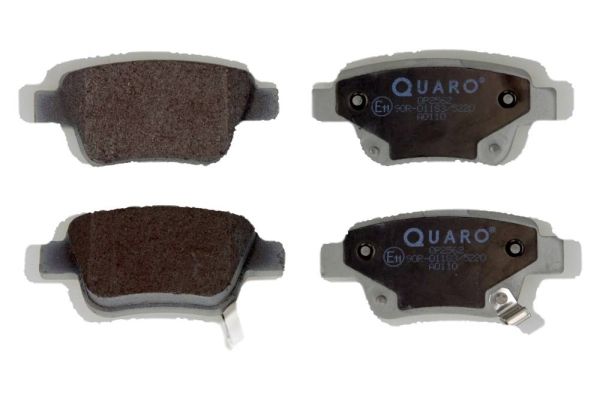 Sada brzdových platničiek kotúčovej brzdy QUARO QP2562
