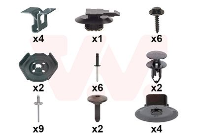 Set montaj, bara protectie VAN WEZEL 4368793