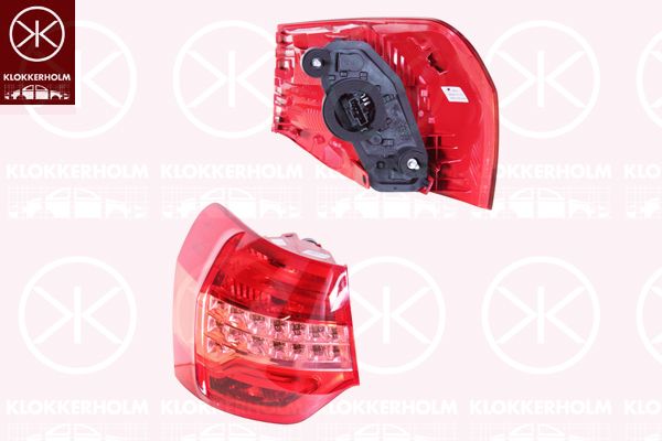 Lampa tylna zespolona KLOKKERHOLM 05260702A1