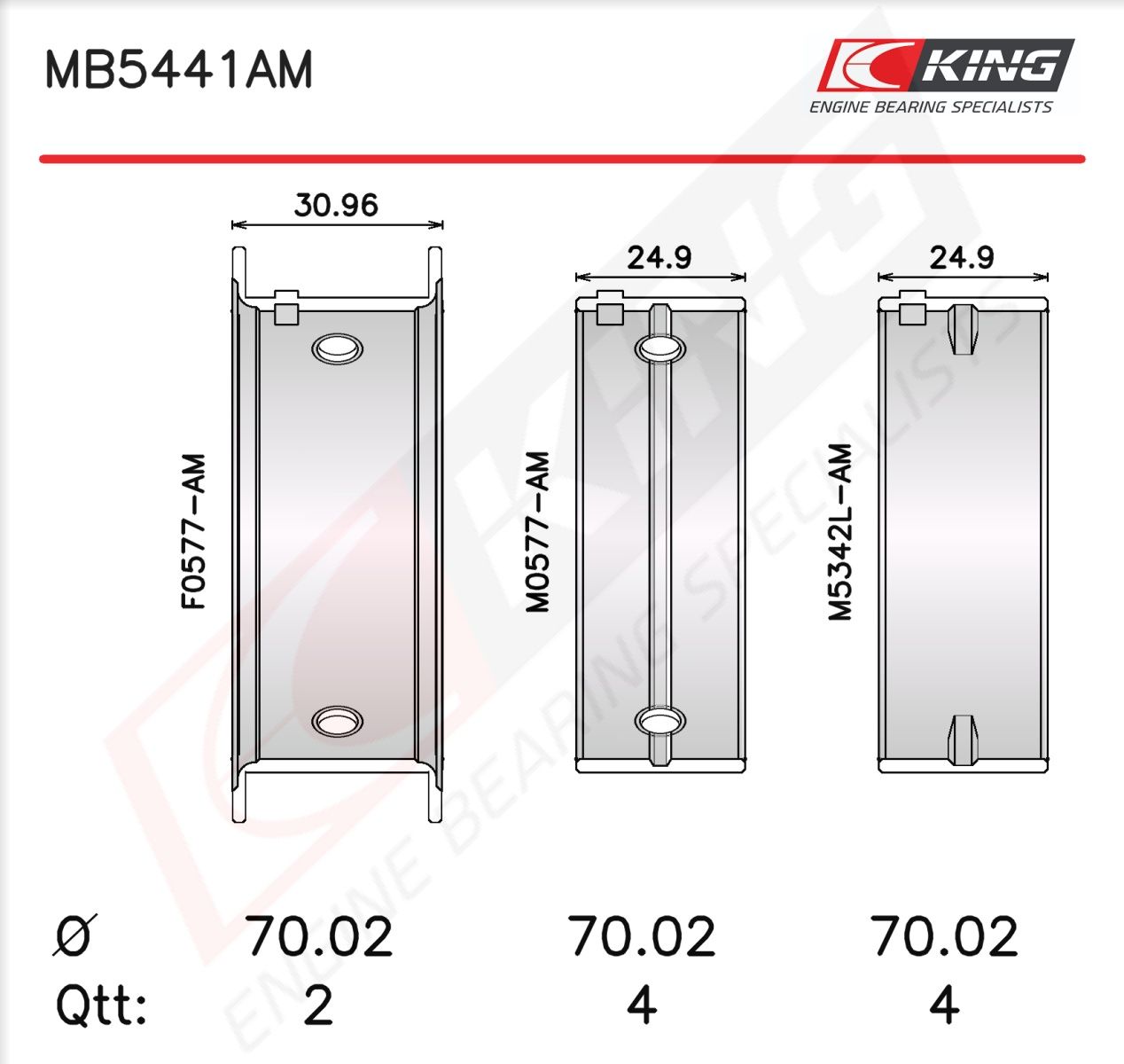 KING MB5441AM
