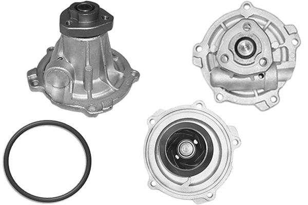 Pompe à eau, refroidissement du moteur