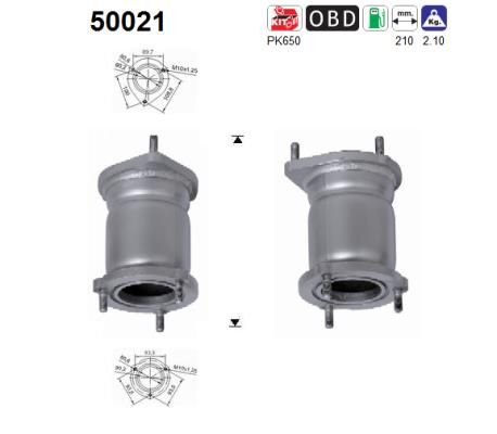 Katalizator AS 96273650