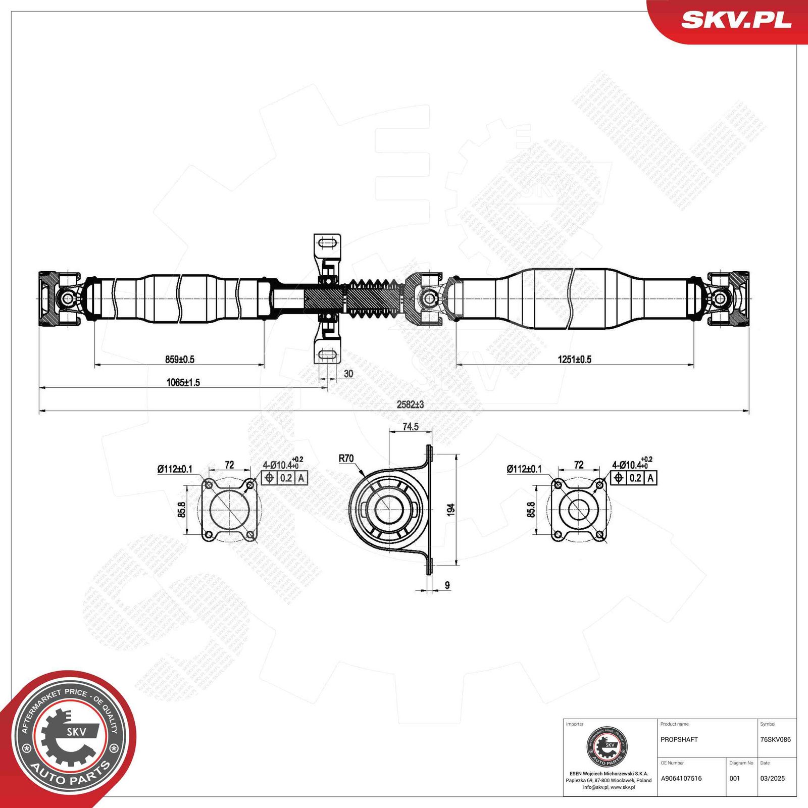 Planetara ESEN SKV 76SKV086