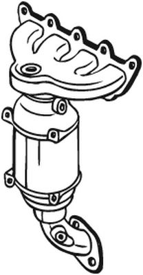 Katalizator KLOKKERHOLM 090-203