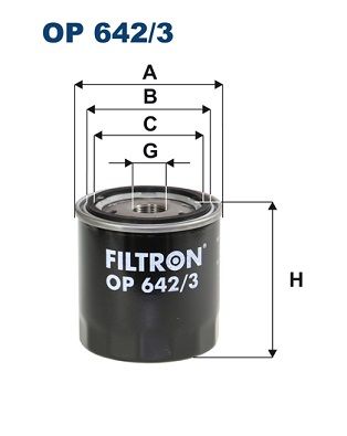 Olejový filtr FILTRON OP 642/3