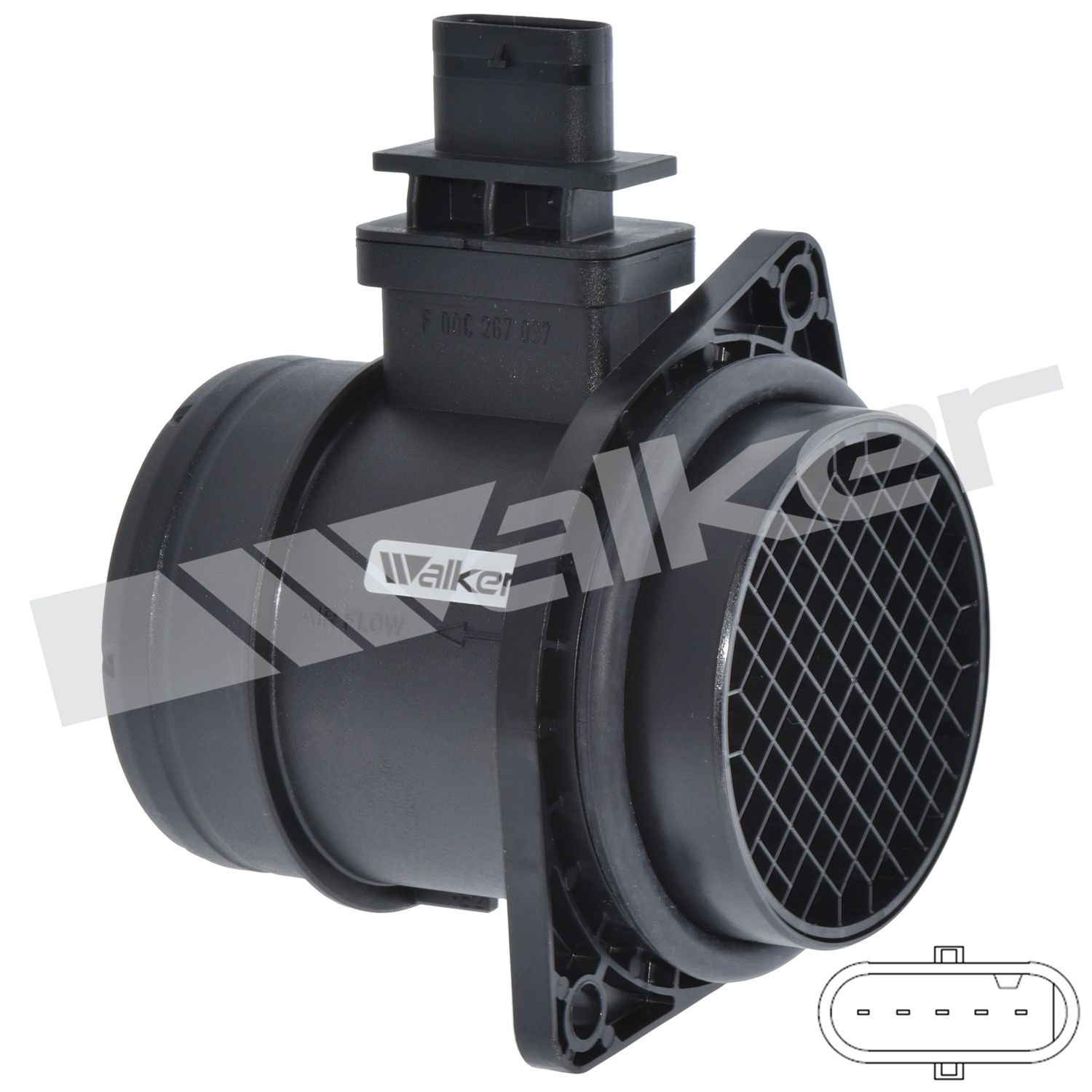Przepływomierz masowy powietrza WALKER PRODUCTS 245-1397