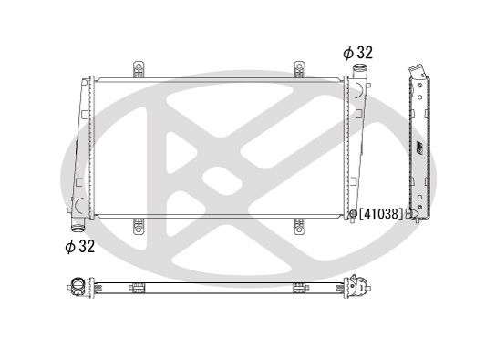 Radiator, racire motor KOYORAD PL571189