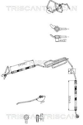 Гидравлический шланг, рулевое управление