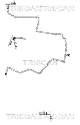 conducta presiune variabila,aer conditionat TRISCAN 9010 14006