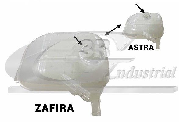 Vase d'expansion, liquide de refroidissement OE OPEL 1682641080