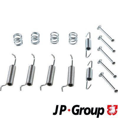 Zestaw akcesoriów, szczęki hamulcowe hamulca postojowego JP GROUP 3964003510
