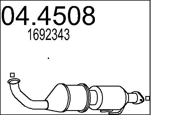 Katalizator MTS 1692343