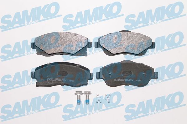 Sada brzdových destiček, kotoučová brzda SAMKO 5SP1004
