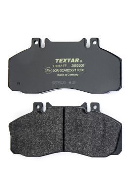 Sada brzdových platničiek kotúčovej brzdy TEXTAR 2983506