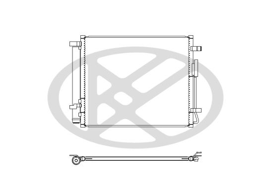 Condensator, climatizare KOYORAD CD811479