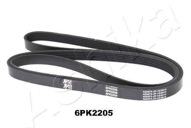 Pasek klinowy wielorowkowy ASHIKA 112-6PK2205