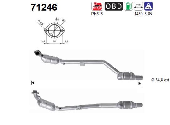 Katalizator AS 71246
