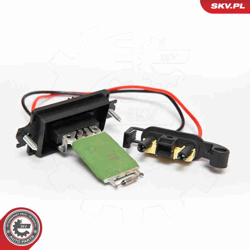 Сопротивление, вентилятор салона