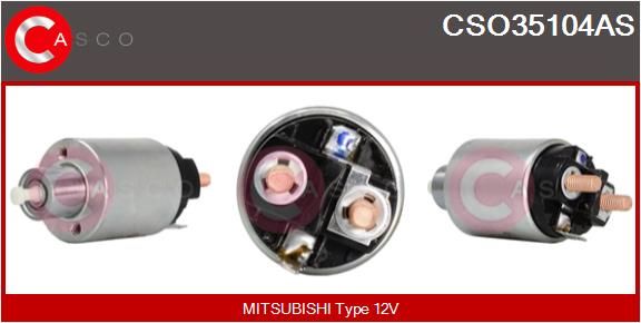 Elektromagnetický spínač, startér CASCO CSO35104AS