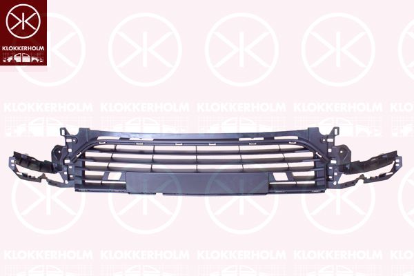 Kratka wentylacyjna, zderzak KLOKKERHOLM 6034911