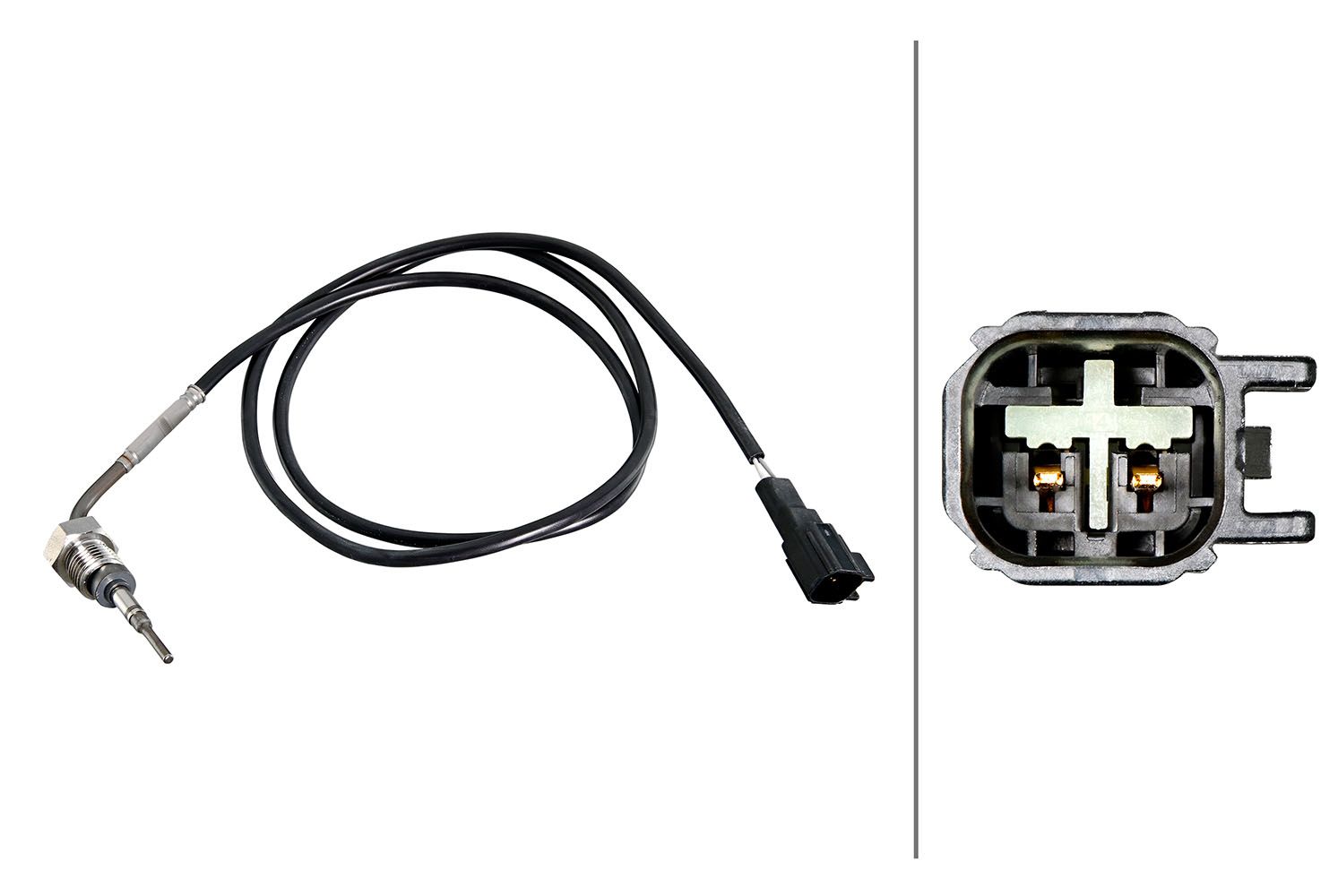 Датчик, температура выхлопных газов