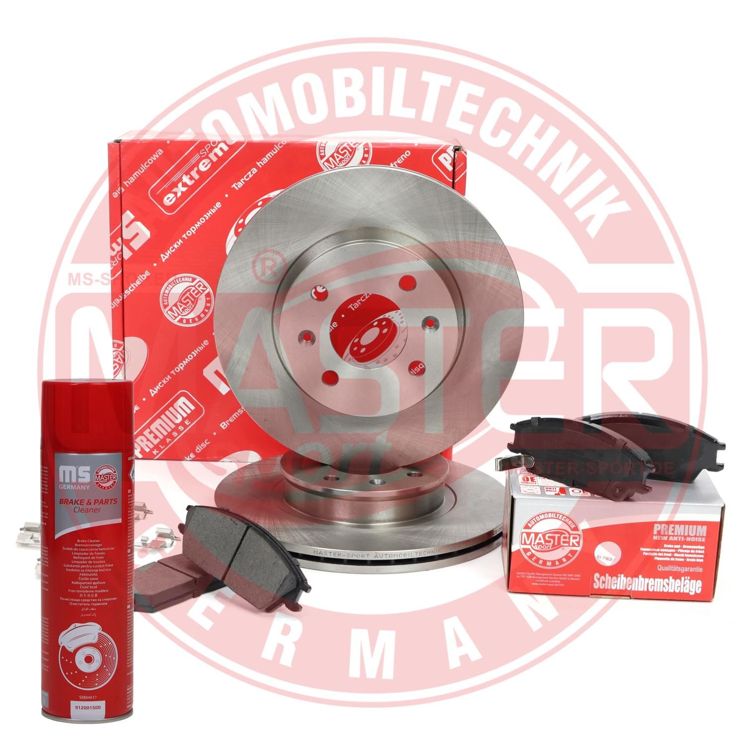 E-shop Sada bŕzd, Kotúčová brzda MASTER-SPORT GERMANY 201901160P