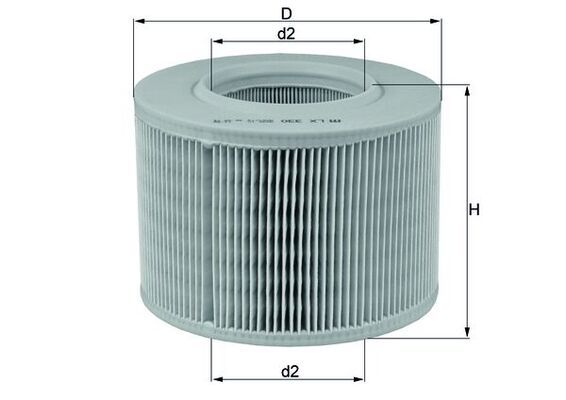 Vzduchový filtr KNECHT LX 330
