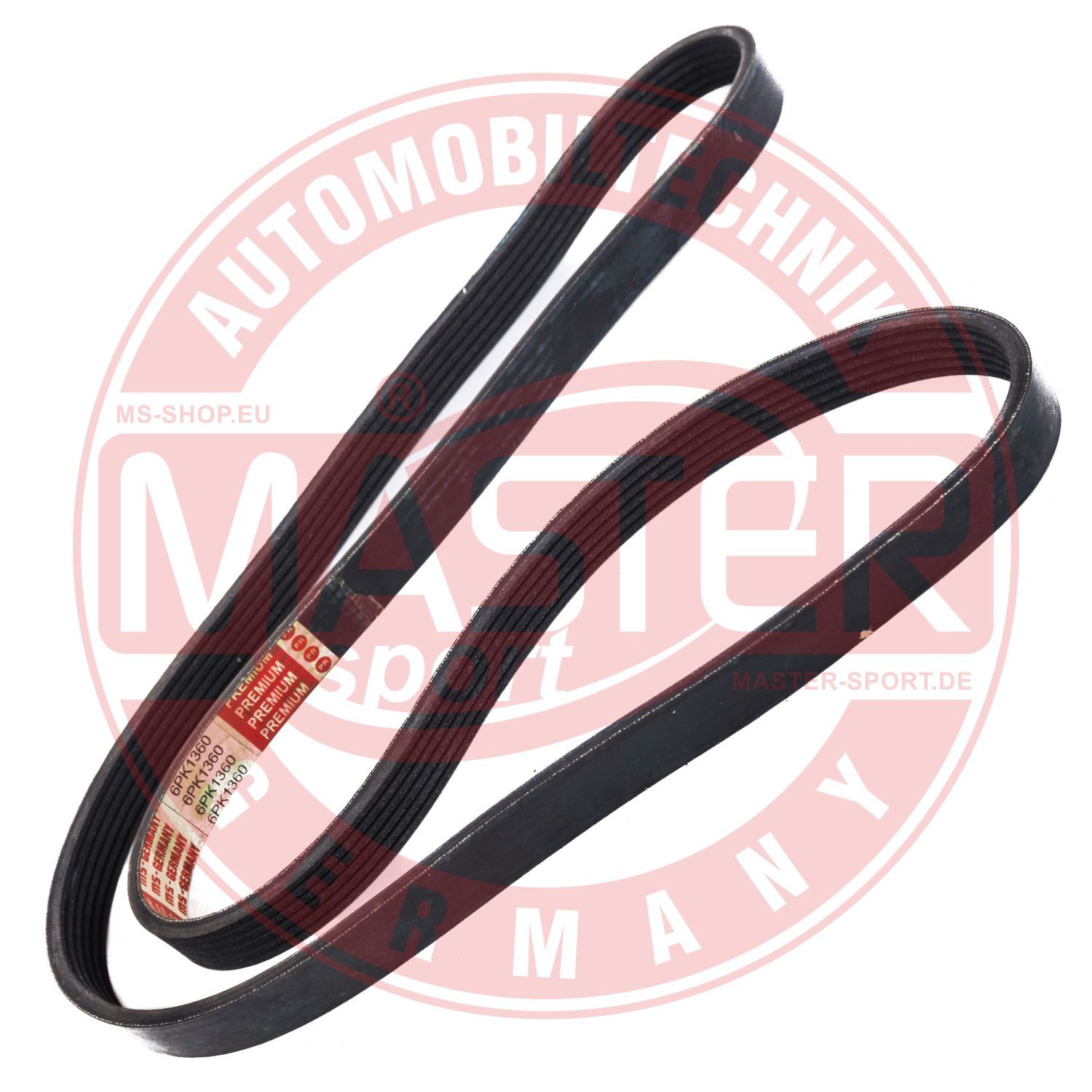 Pasek klinowy wielorowkowy MASTER-SPORT GERMANY 6PK1360-PCS-MS
