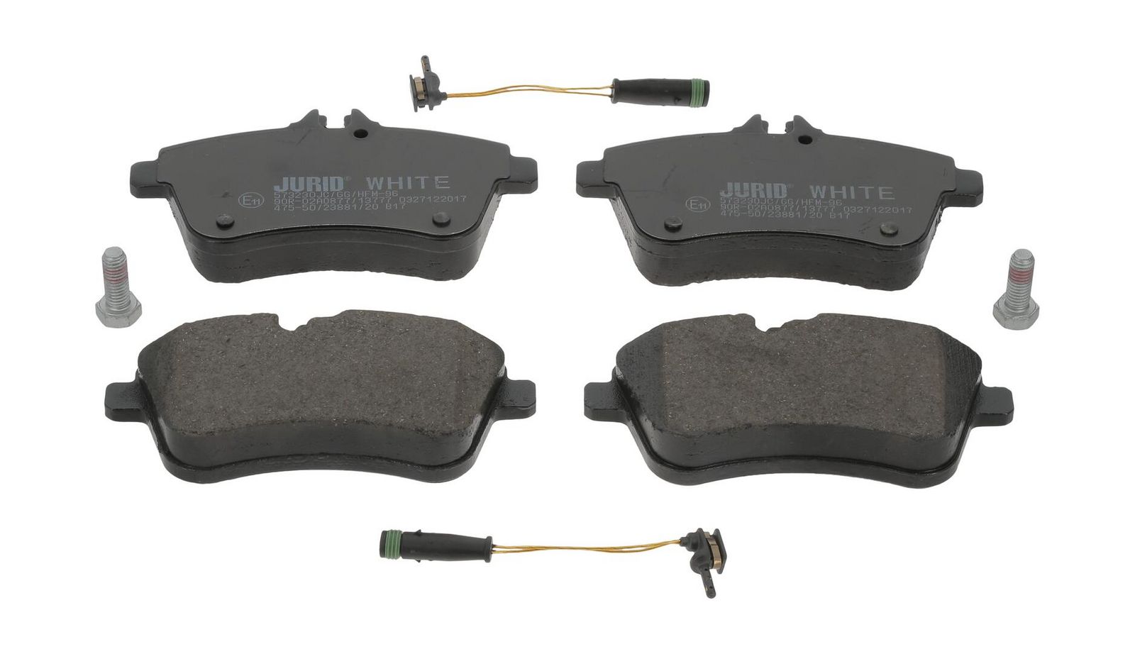 Комплект тормозных колодок, дисковый тормоз