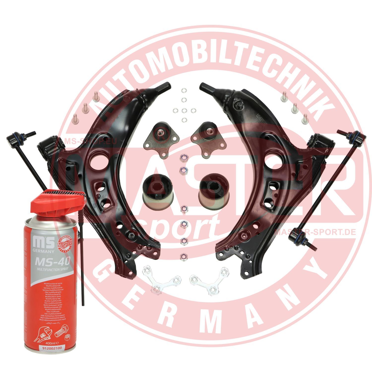 Zestaw wahacza, zawieszenie koła MASTER-SPORT GERMANY 36808/2-SET-MSP