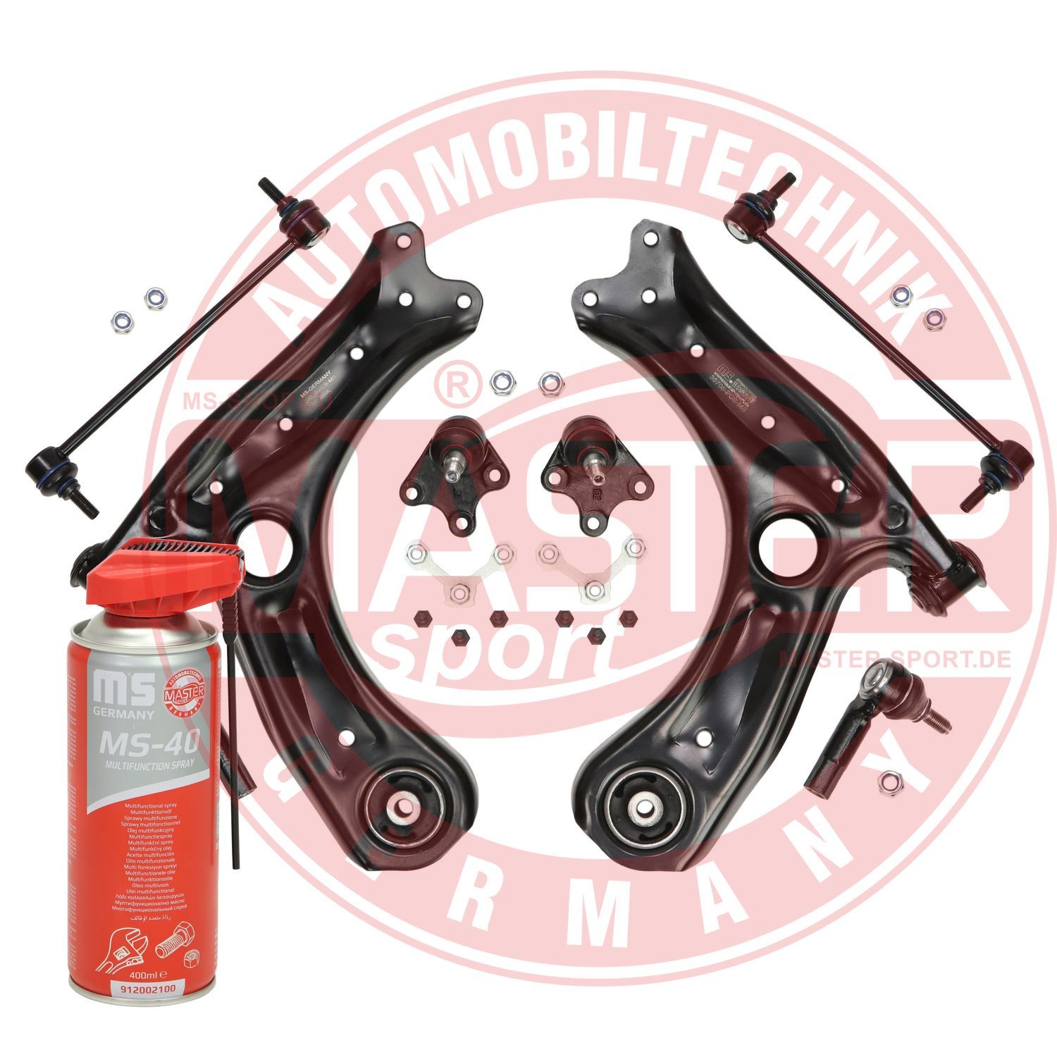 Zestaw wahacza, zawieszenie koła MASTER-SPORT GERMANY 37166/2-KIT-MSP