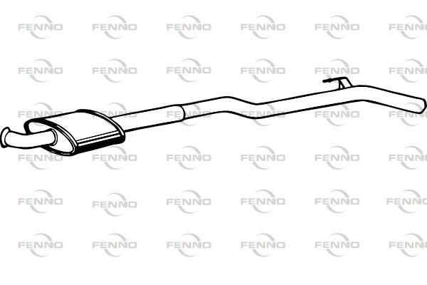 Tłumik środkowy FENNO P5025