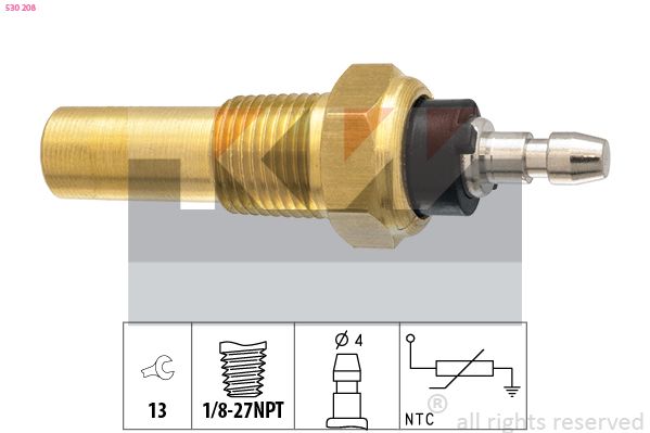 Czujnik, temperatura płynu chłodzącego KW 530 208