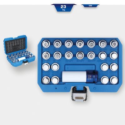 Set scule slabire antifurt janta KS TOOLS BT691260