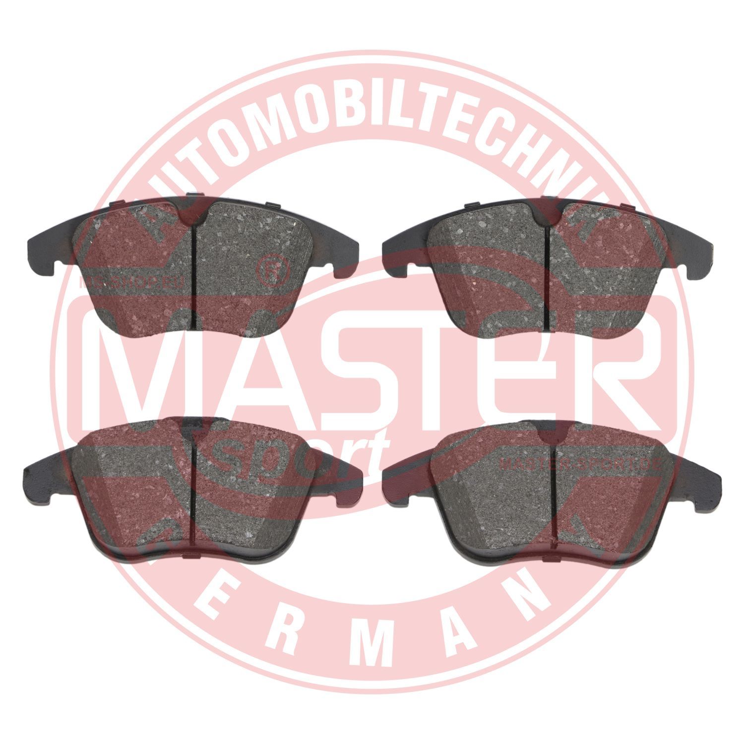 Zestaw klocków hamulcowych, hamulce tarczowe MASTER-SPORT GERMANY 13046072282N-SET-MS